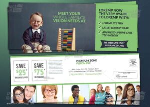 Eye Vision Optometry EDDM Postcard