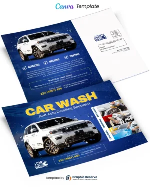 Car Wash EDDM Design (Canva file)