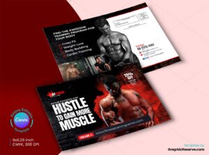Fitness Direct Mail EDDM (Canva file)