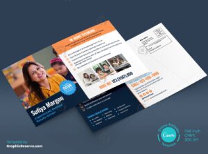 In-Home Tutoring EDDM Mailer Design Template (Canva Format)