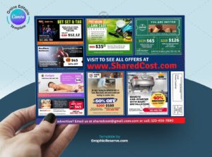 Shared Cost Co-Op EDDM Mailer Design CANVA Template